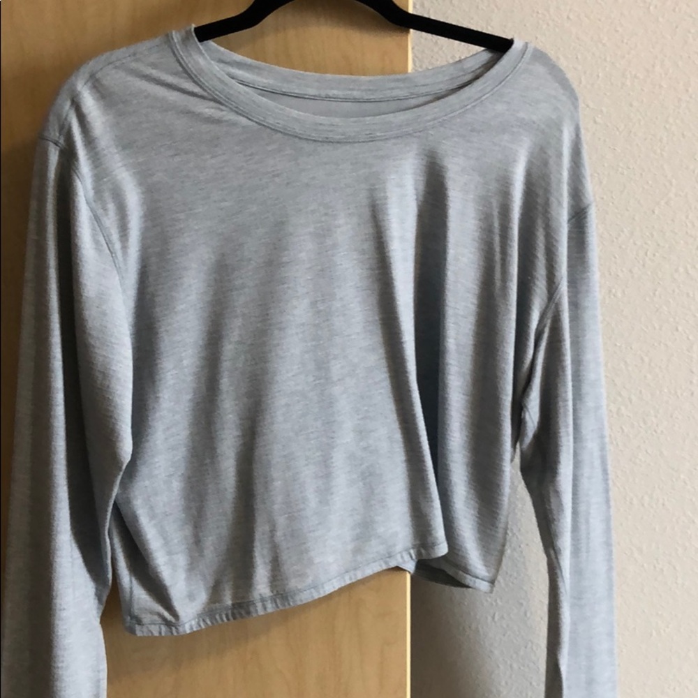 Cropped lulu long sleeve